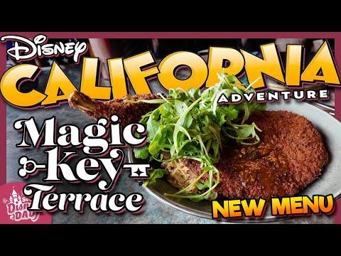 Видео: СОВЕРШЕННО НОВОЕ МЕНЮ в Magic Key Terrace в Disney California Adventure