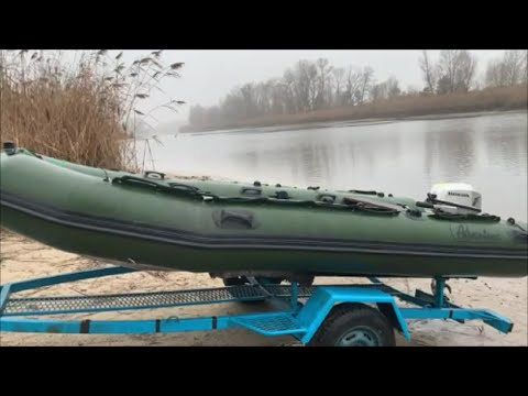 Видео: Хонда- 5 лс(4т) Adventure 4м ТЕСТ НА ВОДЕ!