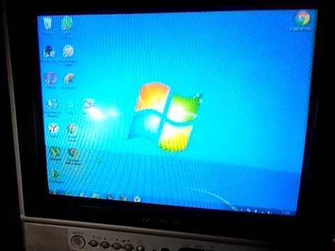 Видео: Подключаем компьютер к телевизору через VGA RCA конвертер