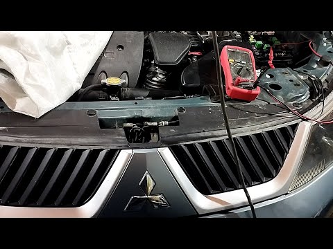 Видео: Мицубиси Аутлендер XL разряжается аккумулятор. Утечка тока.