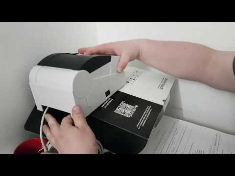 Видео: Прошивка фискального регистратора Штрих-М-01Ф (20%, безналичными)