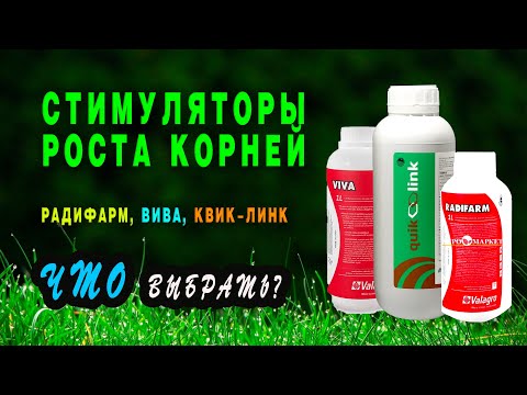 Видео: Радифарм, Вива, Квик-Линк — биостимуляторы для развития корневой системы