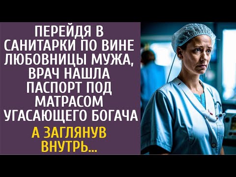 Видео: Став санитаркой по вине любовницы мужа, нашла паспорт под матрасом угасающего богача, а открыв его…