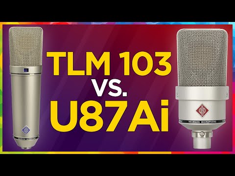 Видео: Neumann U87Ai и TLM 103: сходства и различия