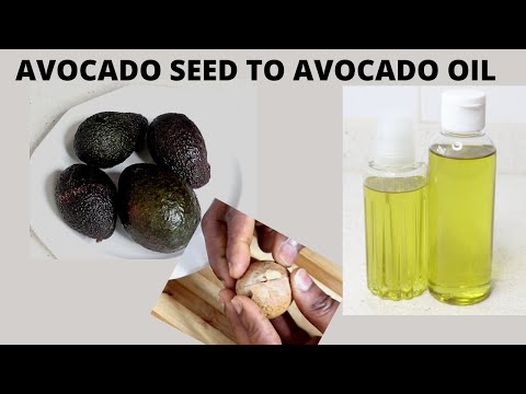 Видео: Как сделать масло из косточек авокадо | Естественный рост волос