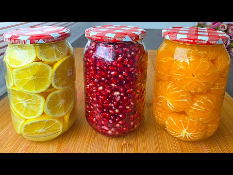 Видео: Мы едим гранаты, мандарины и лимоны круглый год! Сохраняйте свежесть фруктов в течение 12 месяцев!