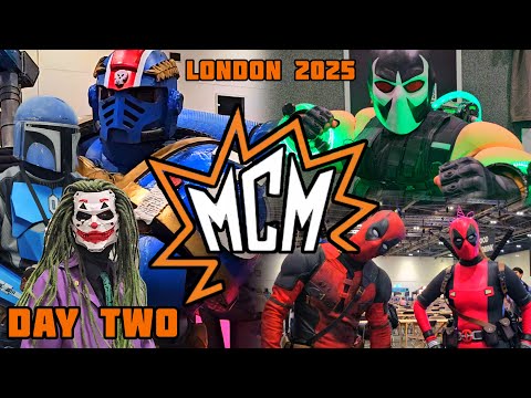 Видео: MCM COMIC CON LONDON 2025 — День 2 — Толпы хаоса и косплееры! Косплей Карателя, Marvel Star Wars DC