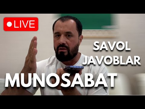 Видео: Abror Muxtor Aliy | Live (10 Sentabr 2024) Suhbat Munosabat, Savol Javoblar | Аброр Мухтор Алий