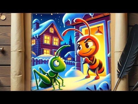 Видео: Приказки за Деца: Как Щурецът Научи Урока си? 🦗🐜 Щуреца и Мравката