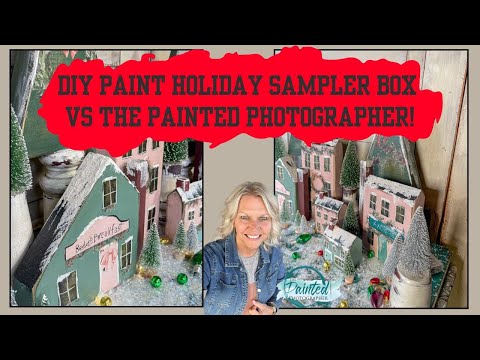 Видео: Праздничный декор секонд-хенда с помощью самодельной краски