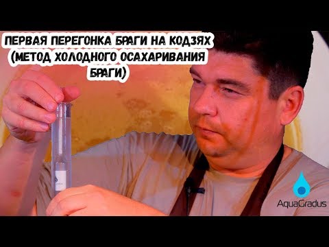 Видео: Первая Перегонка Браги На Дрожжах Кодзи (холодное осахаривание)