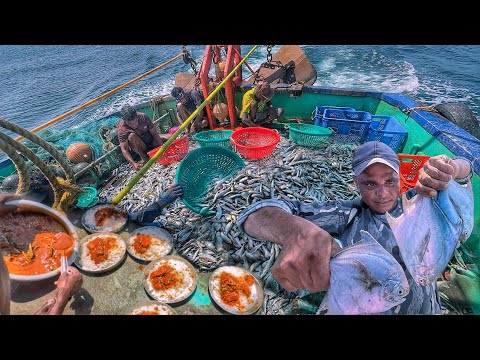 Видео: Я отправился с отцом ловить тысячи рыб