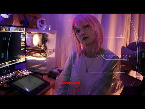 Видео: Cyberpunk ASMR | Ты робот и я тебя починю | Sсi-Fi ролевая игра,визуальные триггеры (sub) #1