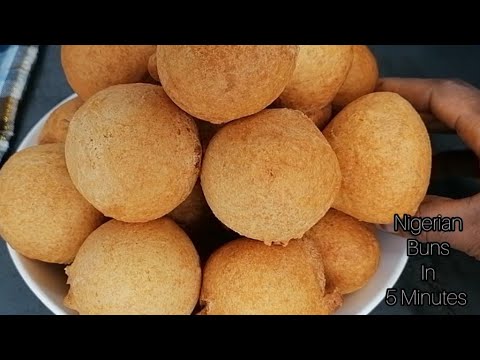 Видео: Как приготовить нигерийские булочки! Самая простая африканская закуска: мягкая, хрустящая и вкусн...