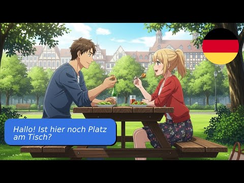 Видео: 5 простых диалогов на немецком языке A1 A2 В парке