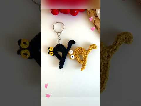 Видео: Вязаный котик крючком. Бесплатную схему смотри в моем профиле❤️amigurumi #handmade #рекомендации