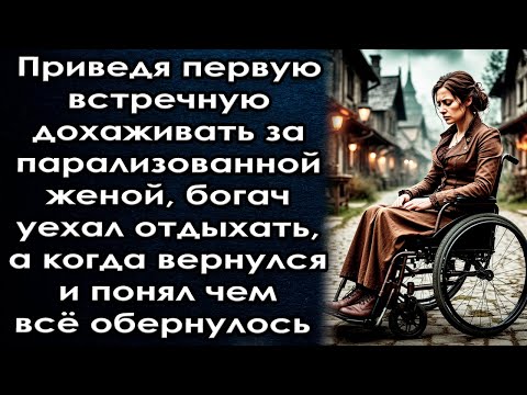 Видео: Привёл первую встречную дохаживать за женой, богач уехал а когда вернулся и понял чем всё обернулось