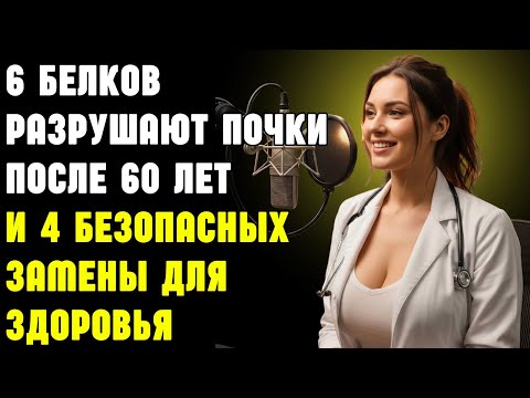 Видео: 6 белков разрушают почки после 60 лет и 4 безопасных замены для здоровья | Здоровье пожилых