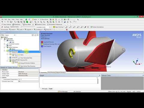 Видео: 7 Совмещенный прочностной расчет осевого вентилятора (ANSYS CFX - Static Structural)