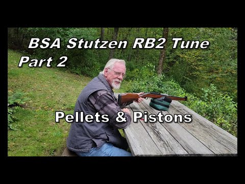 Видео: Настройка BSA Airsporter Stutzen RB2, часть 2