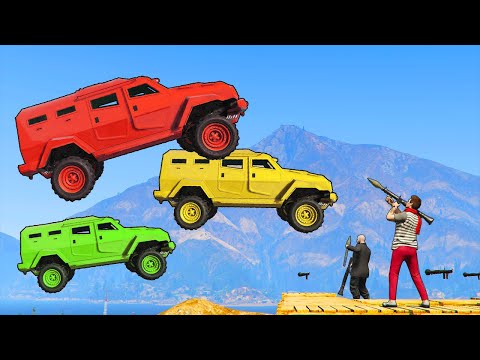 Видео: НА МЕНЯ УПАЛЬ ИНСУРГЕНТ - РПГ VS БРОНИРОВАННЫЙ ИНСУРГЕНТ В GTA 5