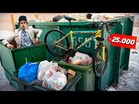 Видео: Как я зарабатываю лазая по мусоркам Питера ? Dumpster Diving RUSSIA #25