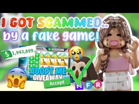 Видео: играю в ПОДДЕЛЬНЫЕ ИГРЫ ADOPTT ME!! *меня обманули* 😭💔