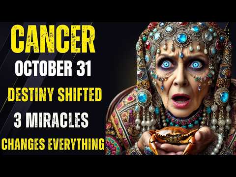 Видео: 🔥 РАК 💫 31 октября — Шокирующий ПОВОРОТ СУДЬБЫ! 3 непреодолимых признака того, что судьба перепис...