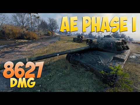 Видео: AE Phase I - 7 Kills 8.6K DMG - Важный! - Мир Танков