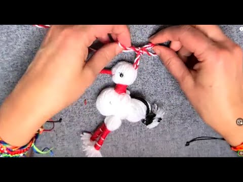 Видео: Как да направим мартеница MARTI | Μαρτη | Мартеници Мартенички @CraftsEasy