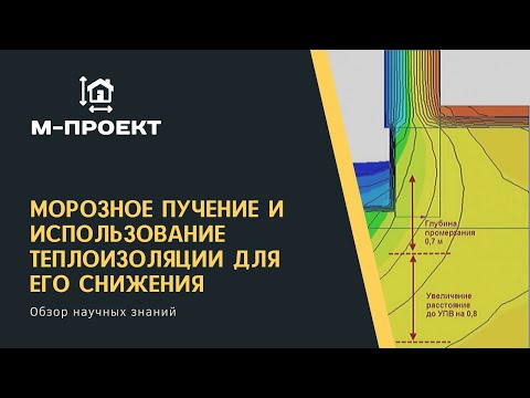 Видео: Морозное пучение и использование теплоизоляции для его снижения