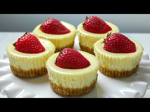 Видео: Простые мини-чизкейки