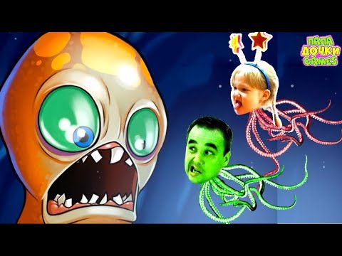 Видео: МУТИРУЮЩИЙ ОСЬМИНОГ Octogeddon ПАПА и ДОЧКА помогают ЗАХВАТИТЬ МИР! ОЧЕНЬ ЗЛОЙ Осьминог