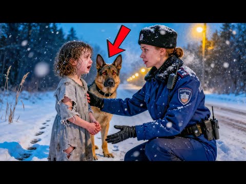 Видео: Маленькая девочка плачет: «Он угрожает маме» — собака офицера запустила цепь событий