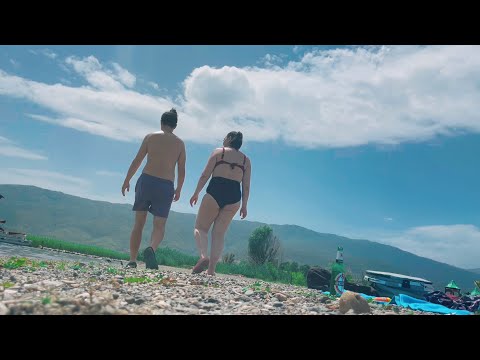 Видео: нашата приватна плажа во близина на охрид