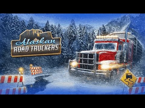 Видео: Alaskan Road Truckers-Прохождение №8 ( 2 рейса сделал)(ЗИМА наступила)(9 уровень уже прокачал штаб )
