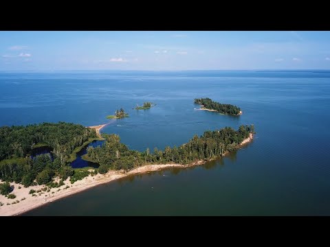 Видео: Сибирские красоты Обского моря - "Бора-Бора" (Боровские острова)