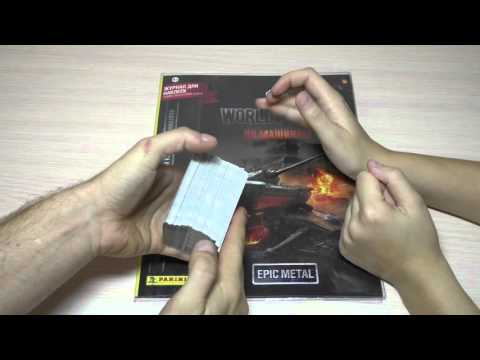 Видео: Собираем коллекцию наклеек World of Tanks. Часть 5