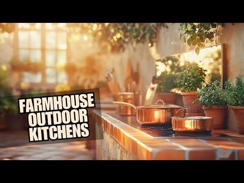 Видео: Маленький двор, большой стиль: компактные фермерские кухни на открытом воздухе, которые поражают ...