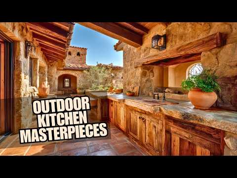 Видео: Шедевры деревенской кухни на открытом воздухе, которые вдохновляют