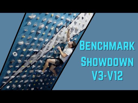 Видео: Сравнение бенчмарков Moonboard V3-V12