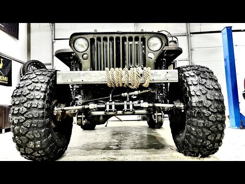 Видео: Willys V8 поехал! Тюнинг Jeep Wrangler 392, Dodge Ram. Будни 36.
