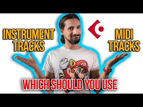 Видео: MIDI VS инструментальные треки: что использовать? #cubase #cubasefaq