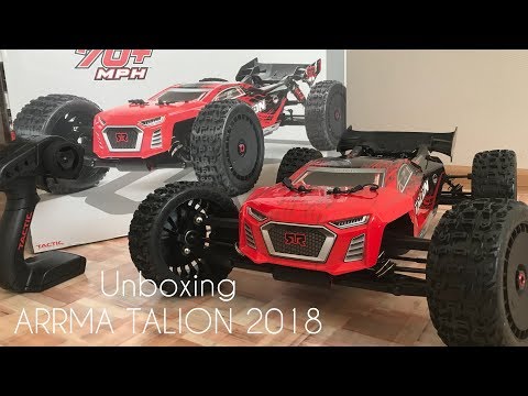 Видео: Unboxing ARRMA TALION 2018 6S BLX - распаковка