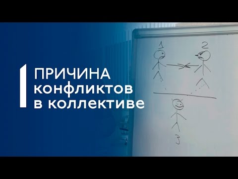 Видео: Конфликты в коллективе. 4 примера. 1 причина - Вадим Мальчиков