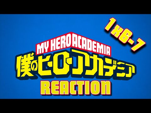 Видео: | 1 сезон 6-7 серии | Моя геройская академия РЕАКЦИЯ / My Hero Academia REACTION