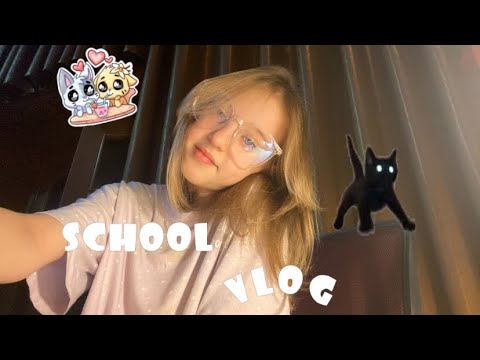 Видео: vlog-школьный!🖖🏻//скучный влог,школа🤍