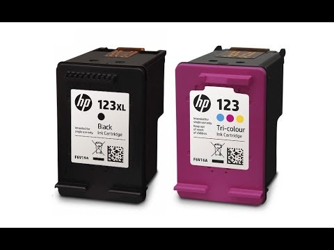 Видео: Как заправить картриджи Hp 123 Black и Hp 123 Tri-Colour? | Мастерская Андроид Вязьма