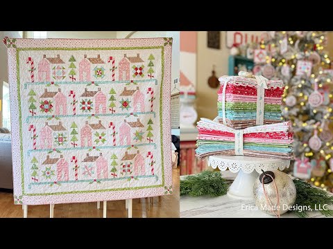 Видео: 🎄Одеяло «Переулок сладостей»! (НОВАЯ линейка тканей!)