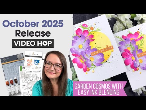 Видео: Карточки «Садовый космос» | Altenew
